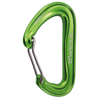 Camp Nano 22 wiregate carabiner - Green - The Climbing Shop