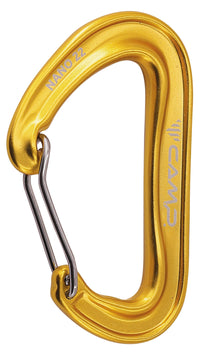 Camp Nano 22 wiregate carabiner - Yellow - The Climbing Shop 9:16