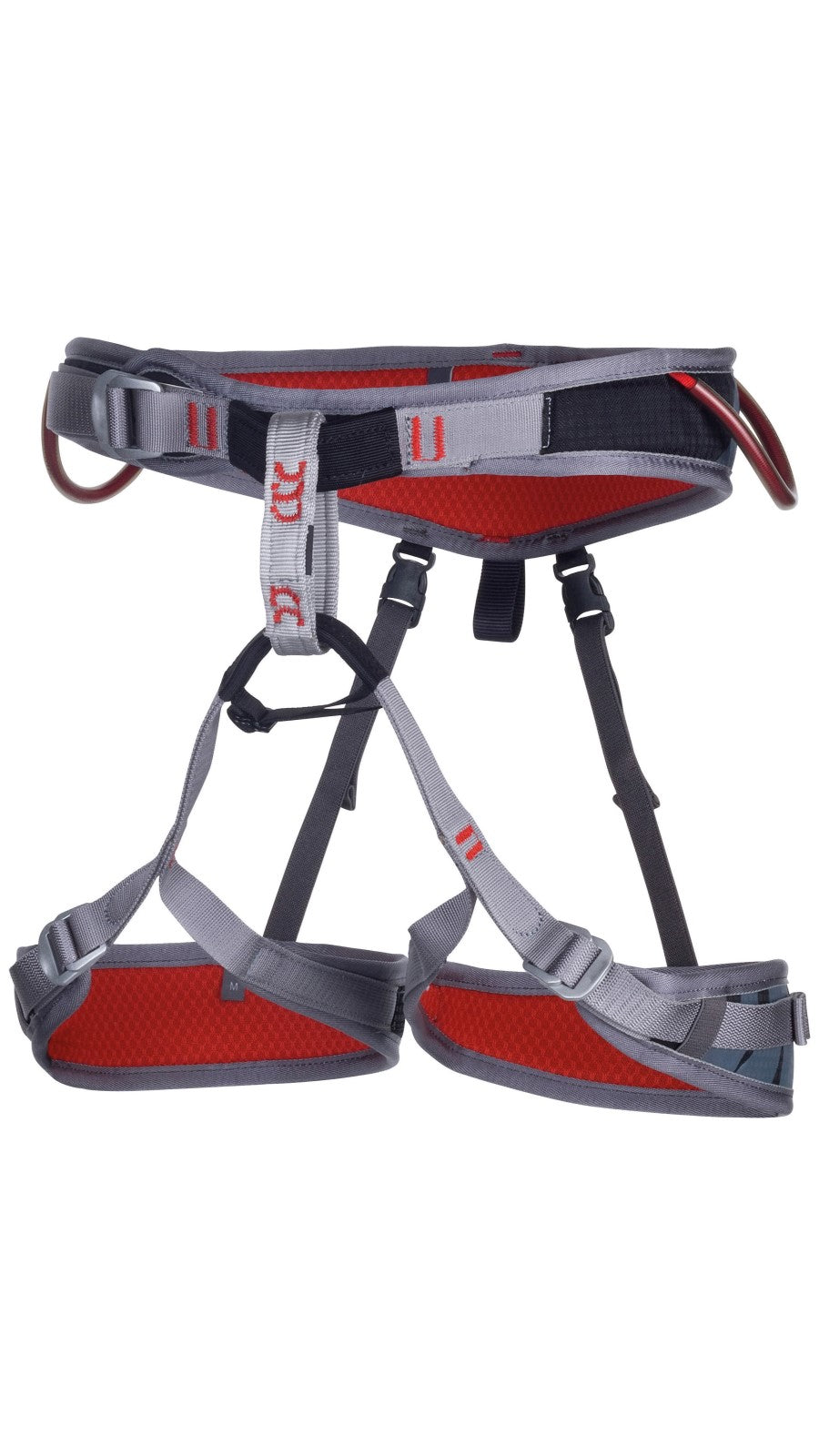 CAMP Flint climbing / mountaineering harness, front view - The Climbing Shop 9:16