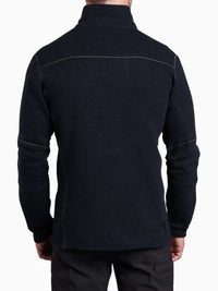 Kuhl Interceptr 1/4 Zip Naval Blue Fleece Jacket - back view - The Climbing Shop