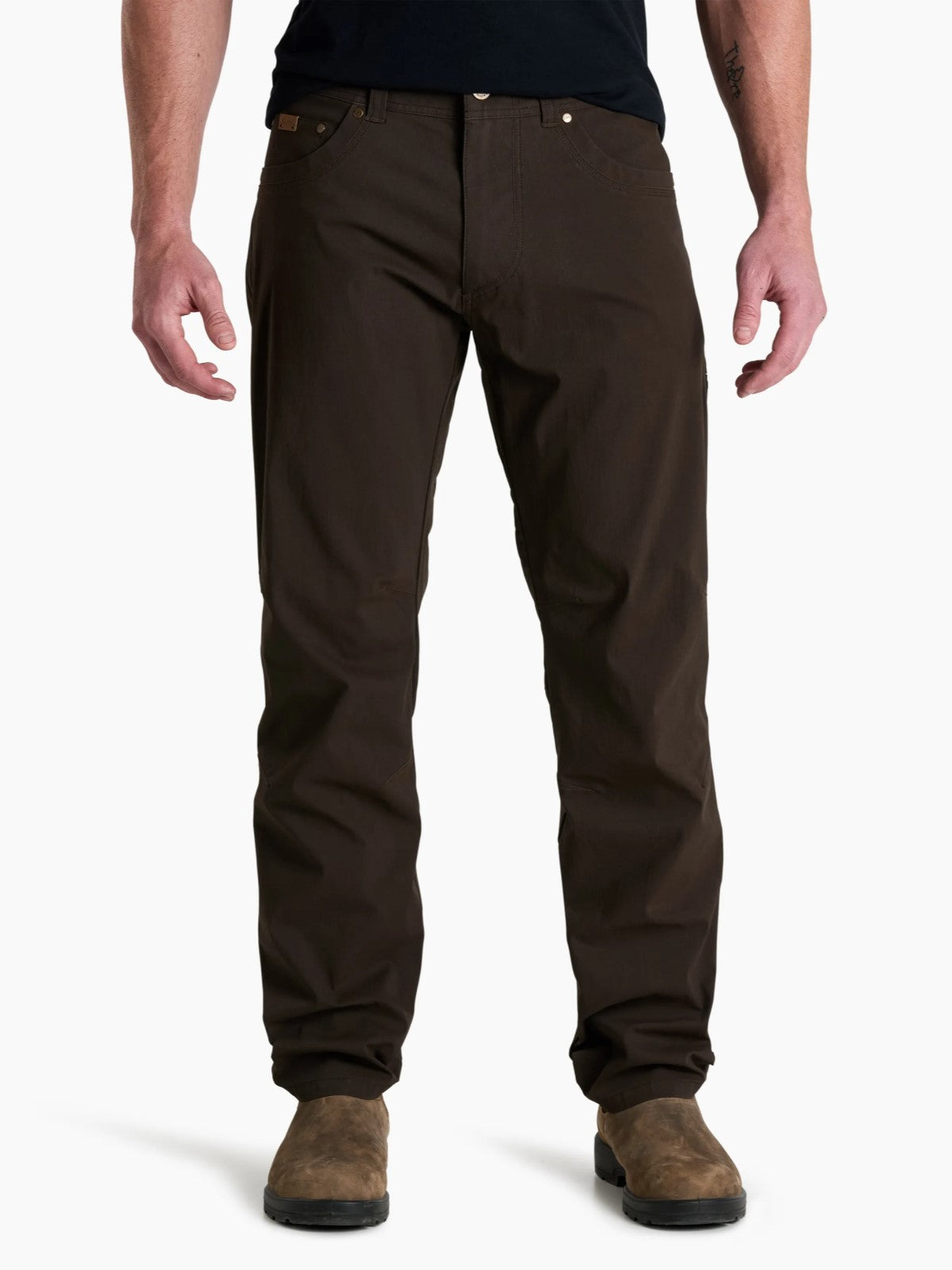 Kuhl Revolvr Pants Espresso - front view - The Climbing Shop