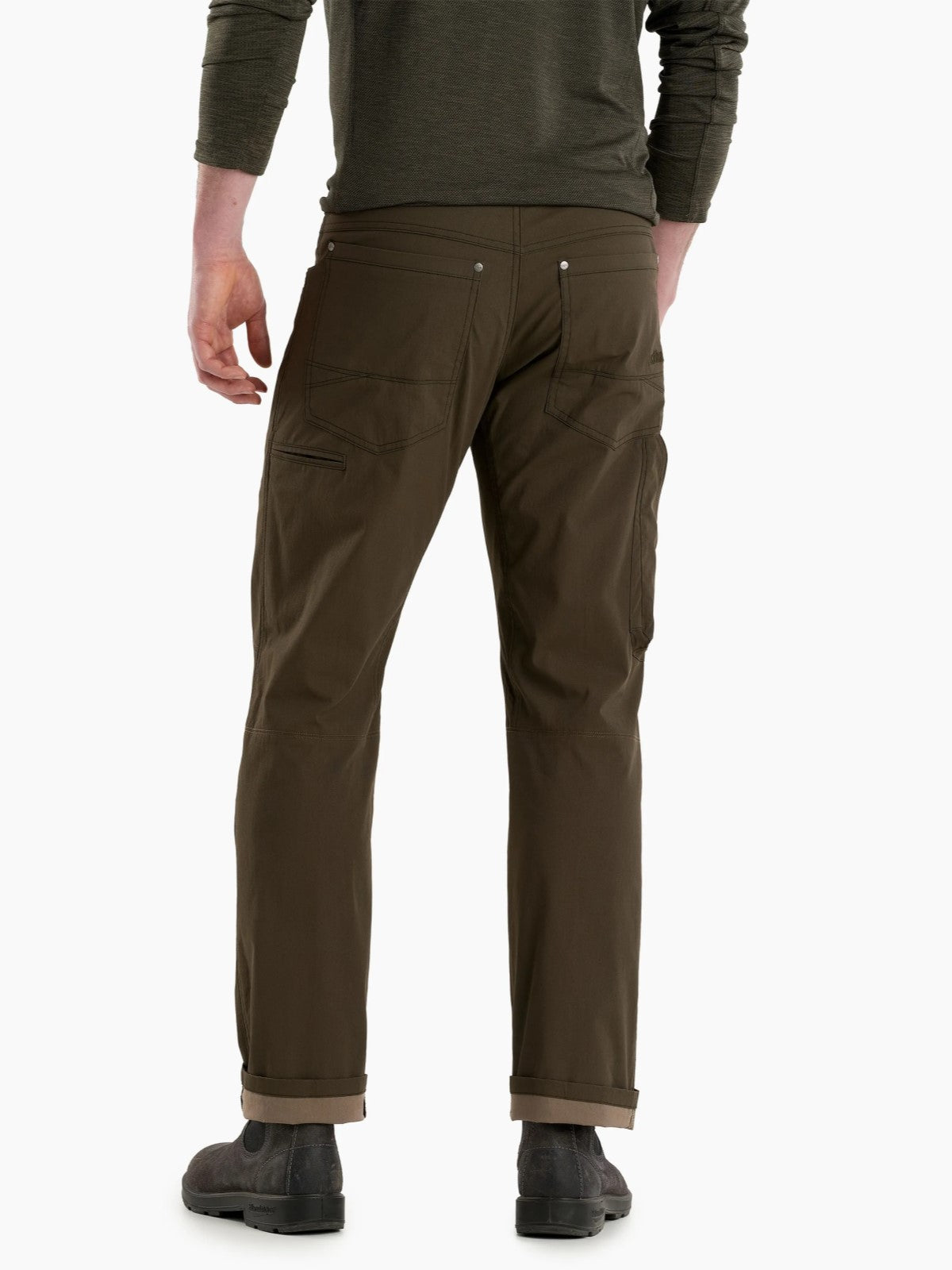 Kuhl Revolvr Pants Gun Metal - rear view - The Climbing Shop