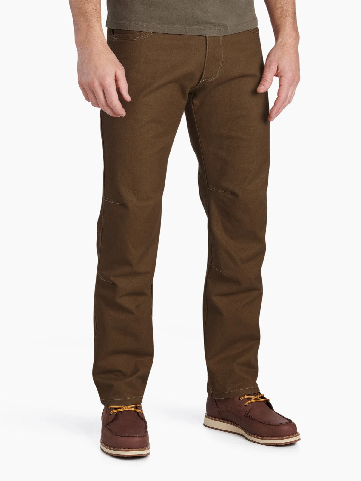 Kuhl Rydr Pant Dark Khaki - front view - The Climbing Shop