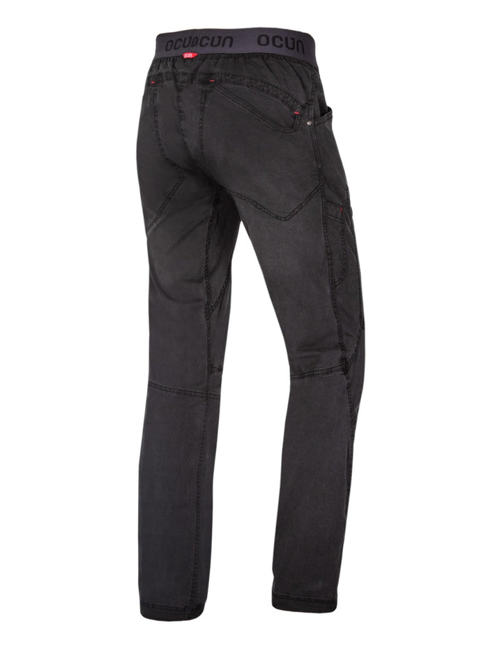 Ocun Mania Climbing Jean black - rear view - The Climbing Shop