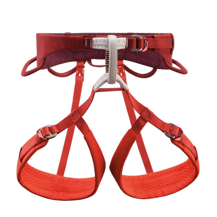 Petzl Adjama climbing, ice climbing and moutaineering harness - front view - The Climbing Shop