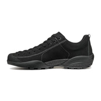 Scarpa Mojito Black approach shoe - inside view - The Climbing Shop