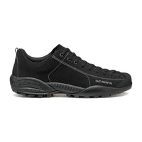 Scarpa Mojito Black approach shoe - outside view - The Climbing Shop