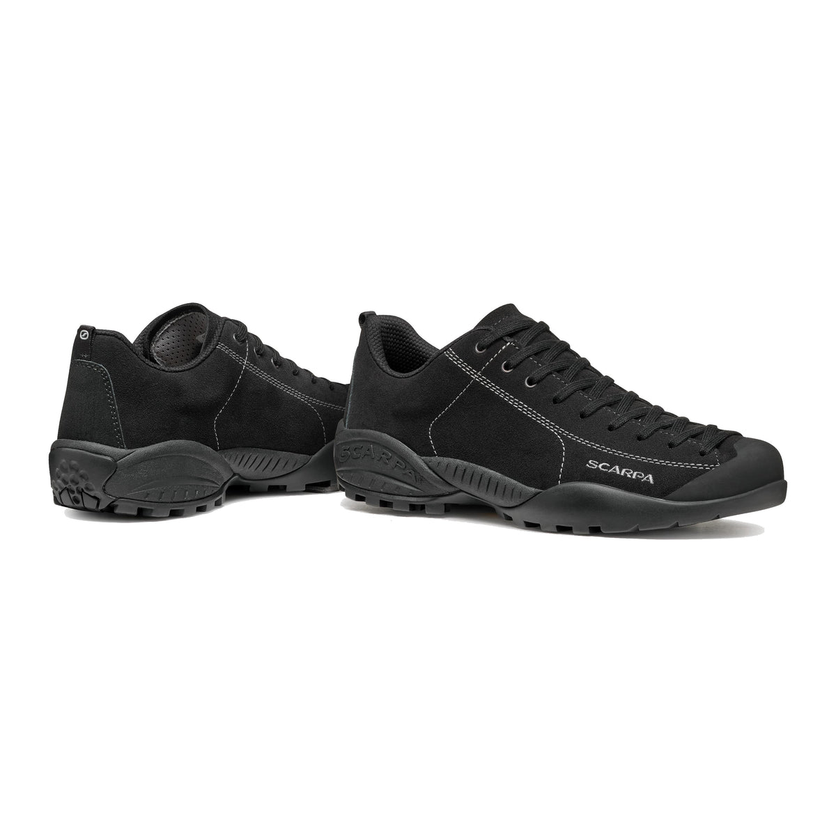 Scarpa Mojito Black approach shoe - pair - The Climbing Shop