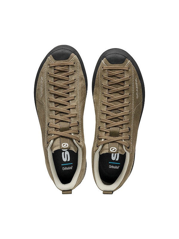 Scarpa Mojito Wrap Dark Rock approach shoe - view from above - The Climbing Shop