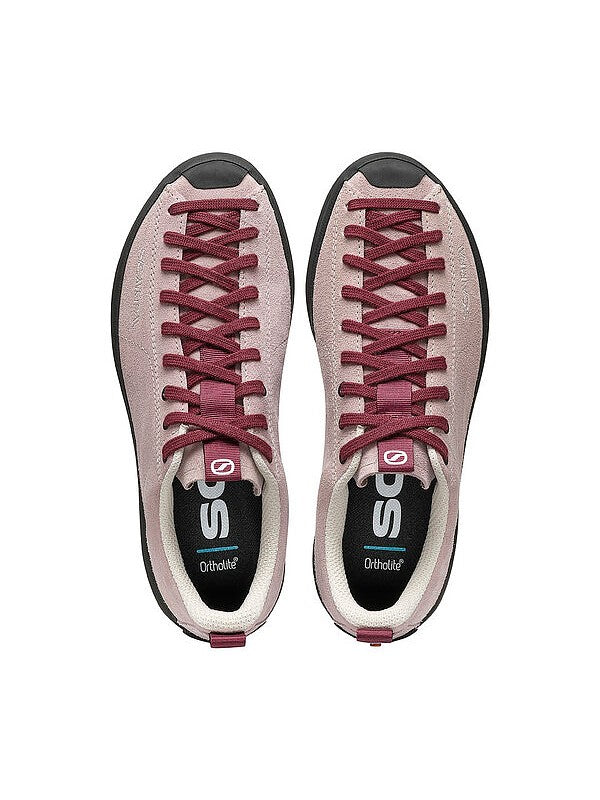 Scarpa Mojito Wrap Light Mauve - top down - The Climbing Shop