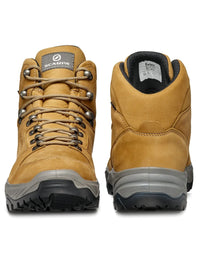 Scarpa Tellus GoreTex leather hiking shoe ocra - heel and toe - The Climbing Shop