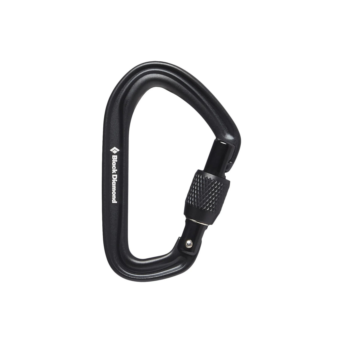 Black Diamond Hotforge Screwgate Carabiner black - The Climbing Shop