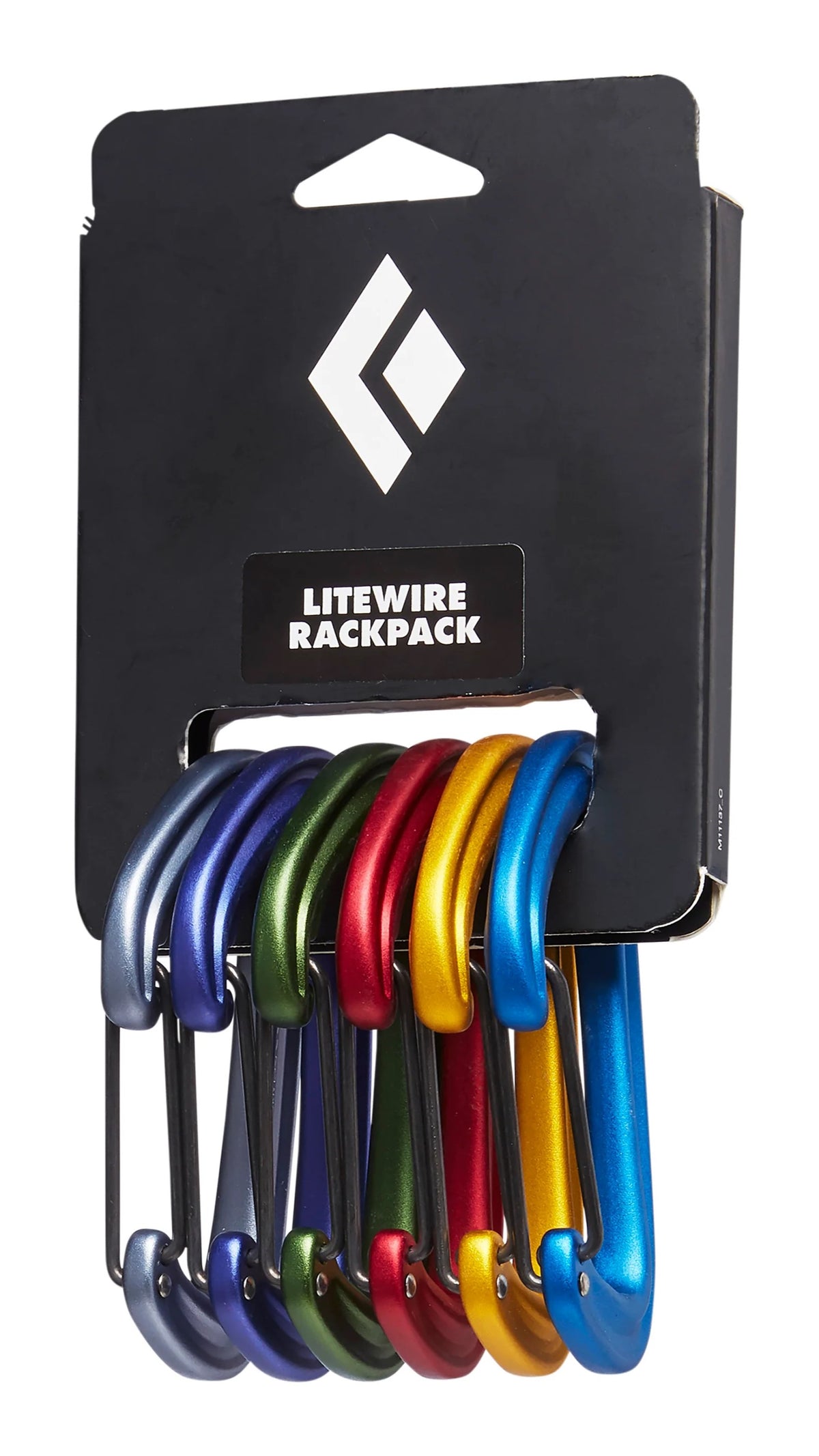 Black Diamond Litewire Rack Pack colored wire gate carabiner pack - The Climbing Shop 9:16