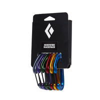 Black Diamond Miniwire Rack Pack wire gate carabiner colored pack - The Climbing Shop