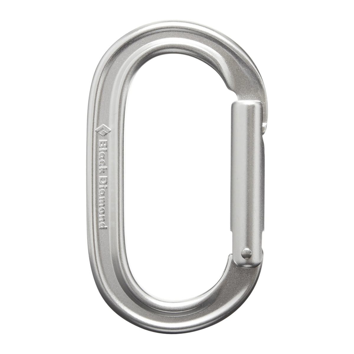 Black Diamond Oval Keylock racking carabiner - The Climbing Shop