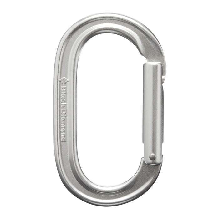 Black Diamond Oval Keylock racking carabiner - The Climbing Shop