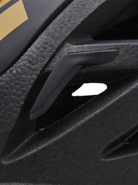 Black Diamond Vapour ultralight helmet black close up - The Climbing Shop