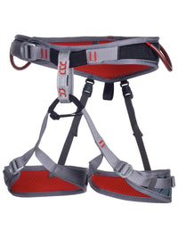 CAMP Flint climbing / mountaineering harness, front view - The Climbing Shop