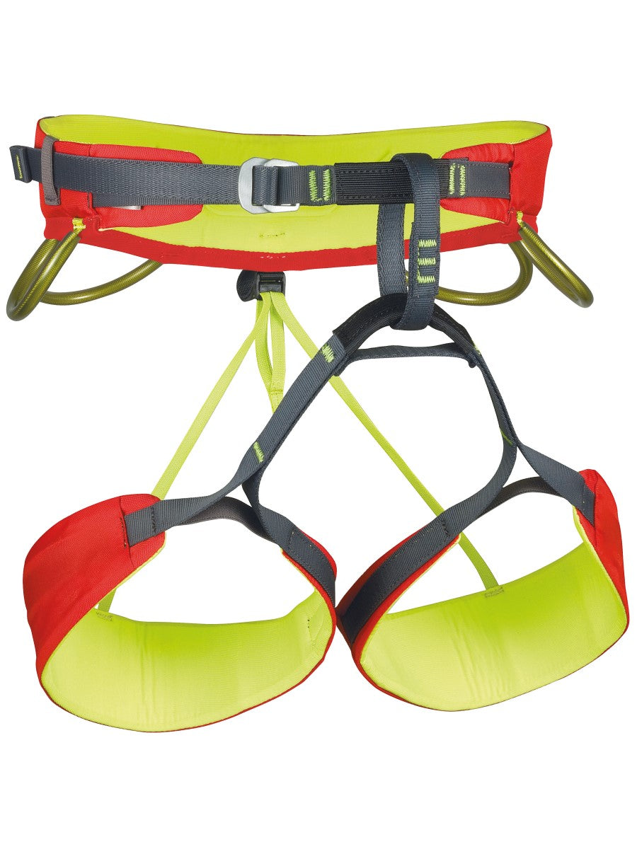 Camp Energy junior climbing harness front view - The Climbing Shop