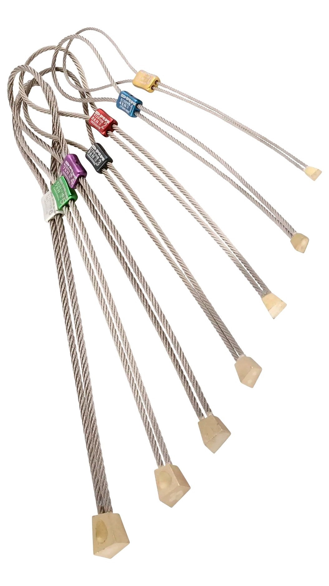 DMM Brass Offset Micro Protection - Set number 0 to 6 - The Climbing Shop 9:16