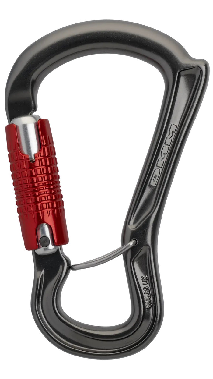 DMM Ceros Kwicklock (twistlock) belay auto locking carabiner - The Climbing Shop 9:16