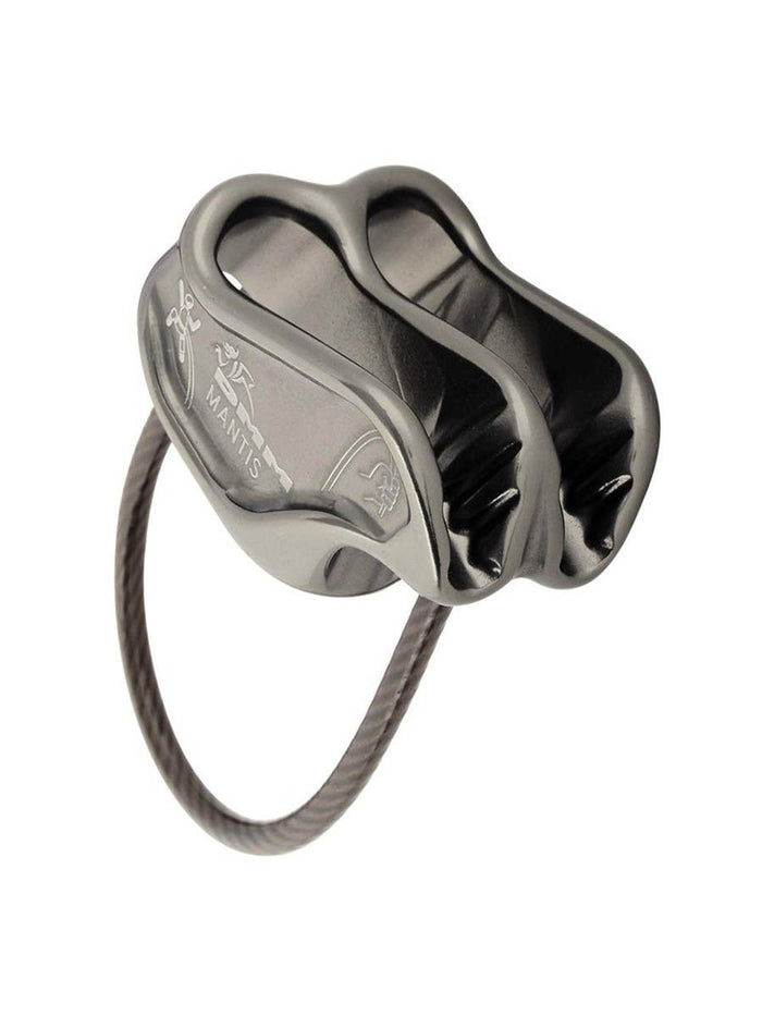 DMM Mantis Belay Device - gray - The Climbing Shop