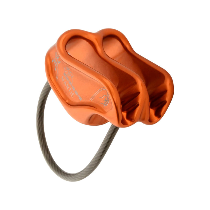 DMM Mantis Belay Device - Orange - The Climbing Shop