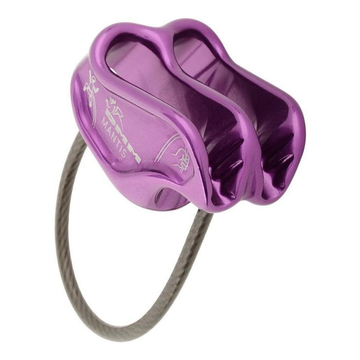 DMM Mantis Belay Device - Purple - The Climbing Shop