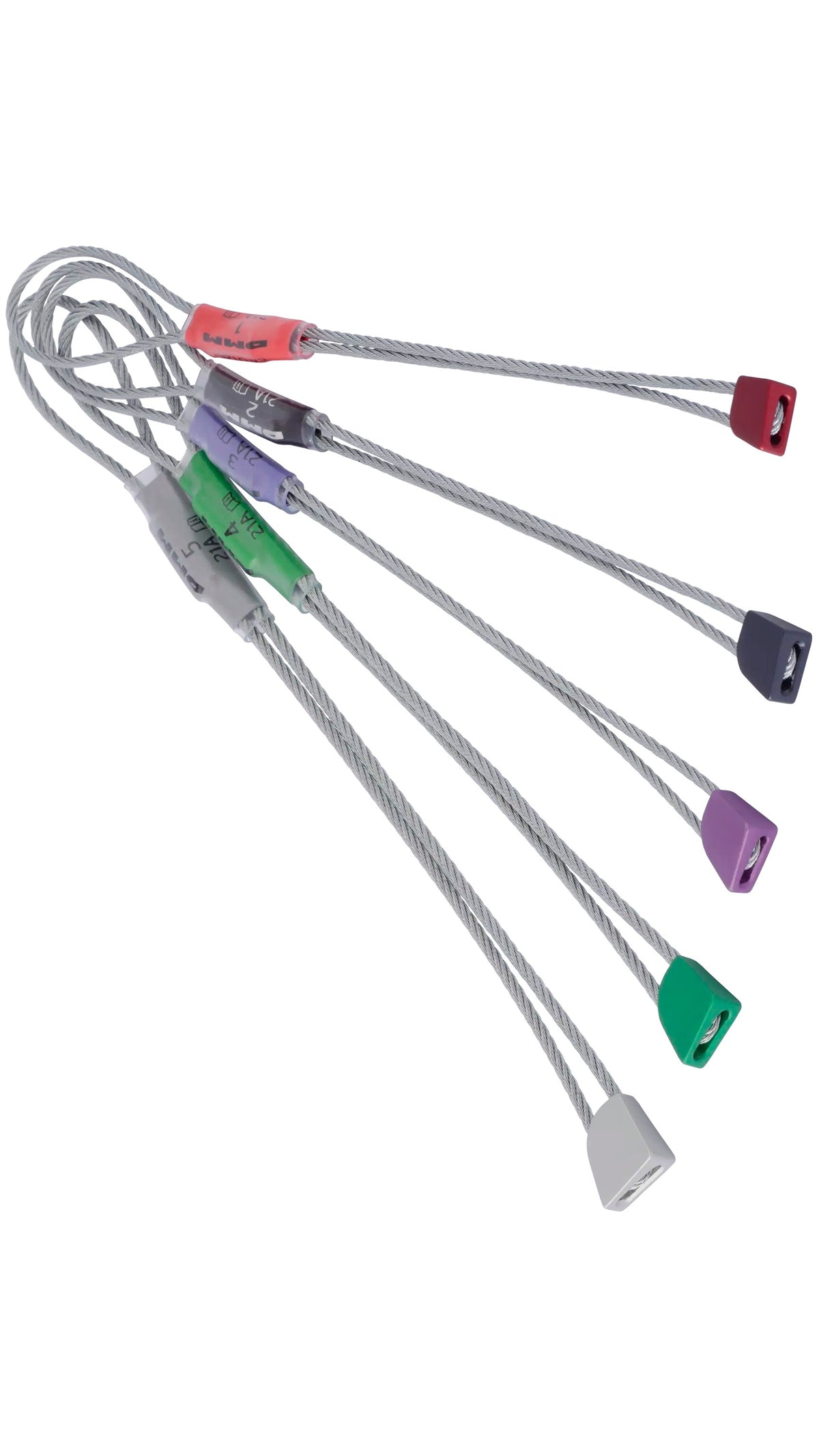 DMM Peenut Micro Climbing Protection - Set #1-#5 - The Climbing Shop 9:16