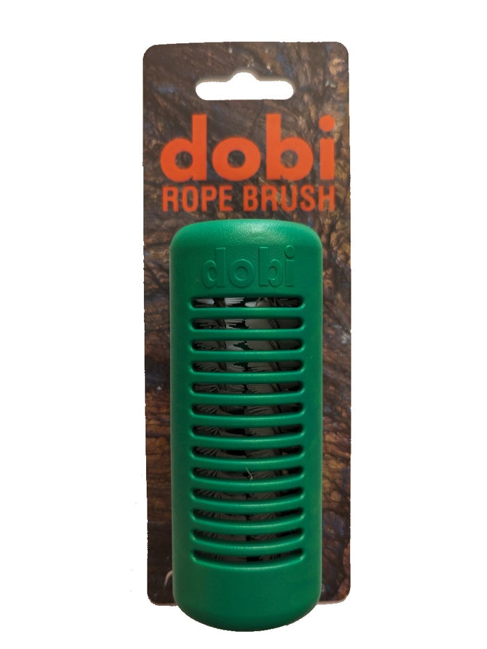 Dobi rope cleaning brush green | The Climbing Shop