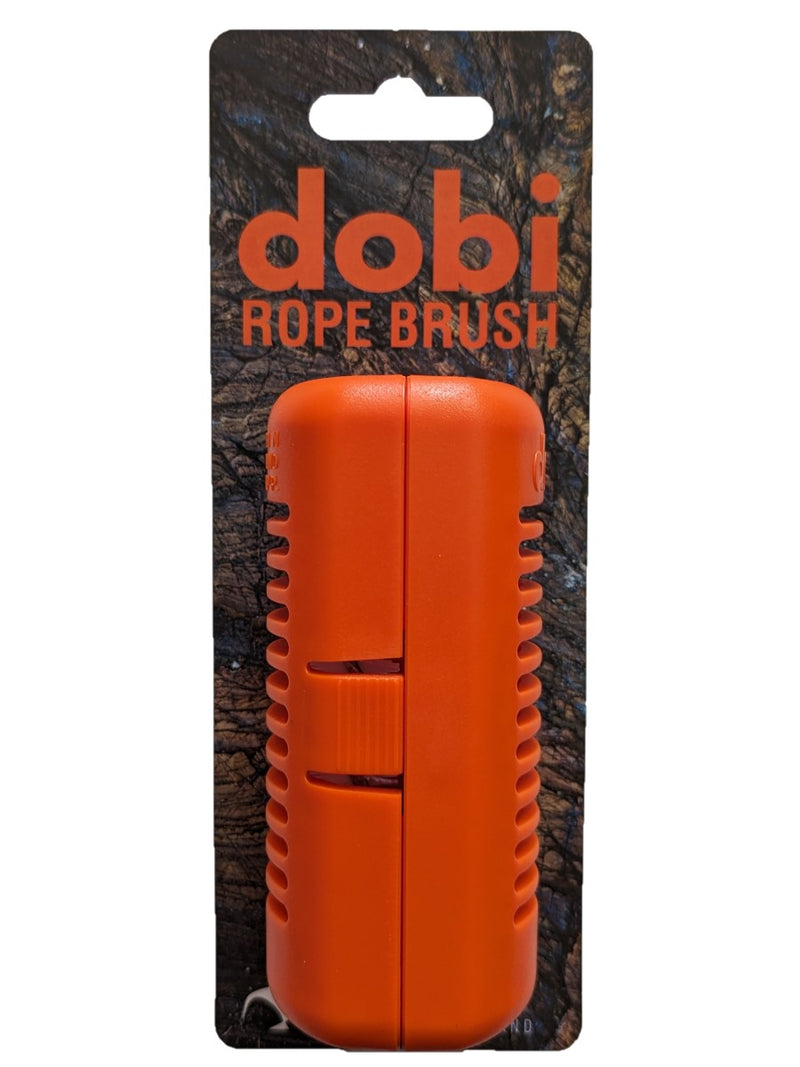 Dobi rope cleaning brush orange | The Climbing Shop