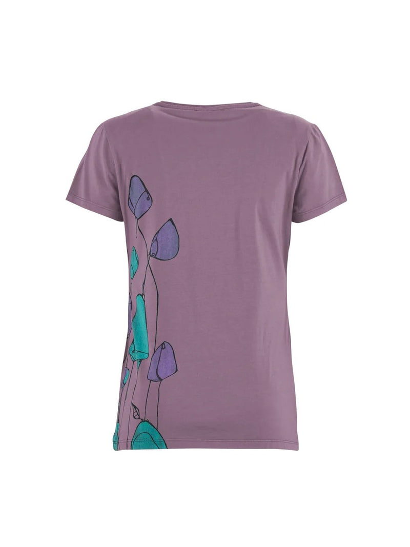 E9 Climbing|Bouldering Tshirt Heather back - The Climbing Shop