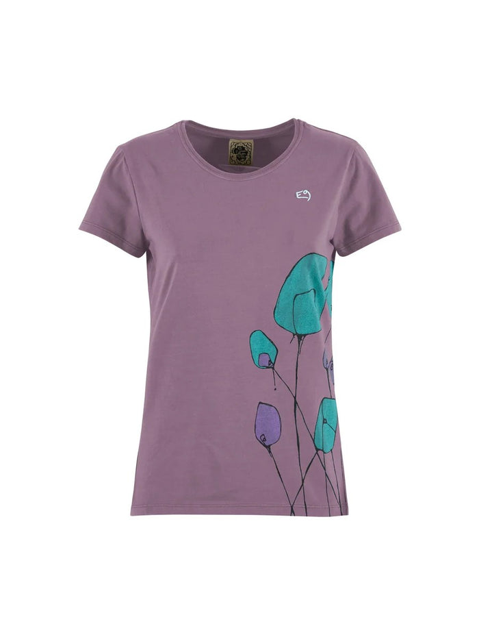 E9 Climbing|Bouldering Tshirt Heather front - The Climbing Shop