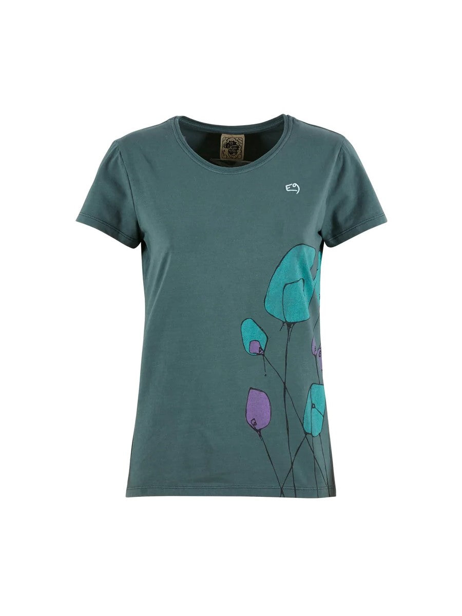 E9 Climbing|Bouldering Tshirt Slate front - The Climbing Shop