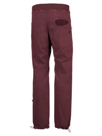 E9 Rondo Slim Men's Climbing | Bouldering Pants Plum - back view - The Climbing Shop