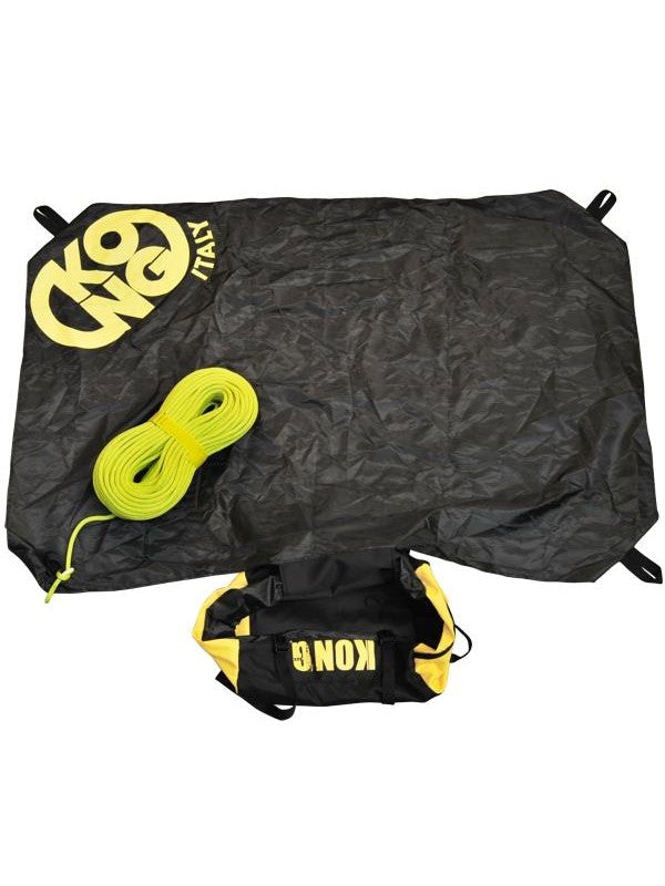 Kong Free Rope Bag open tarp - The Climbing Shop