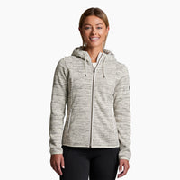 Kuhl Ascendyr Womens Hood Ash - front view - The Climbing Shop