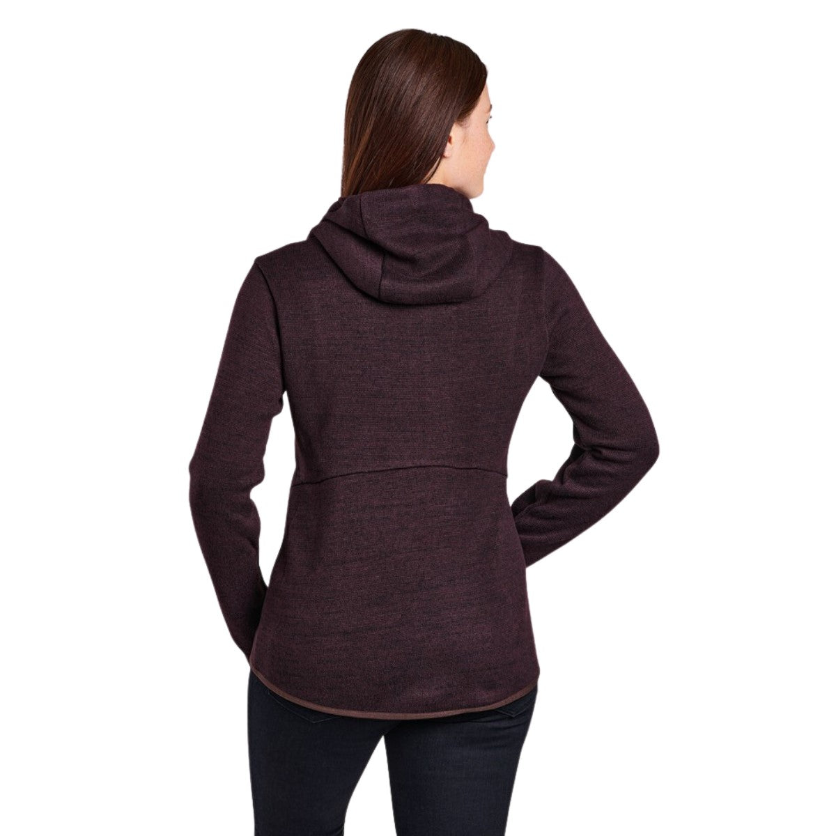 Kuhl Ascendyr Womens Hood Ganache - rear view - The Climbing Shop
