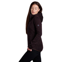 Kuhl Ascendyr Womens Hood Ganache - side view - The Climbing Shop