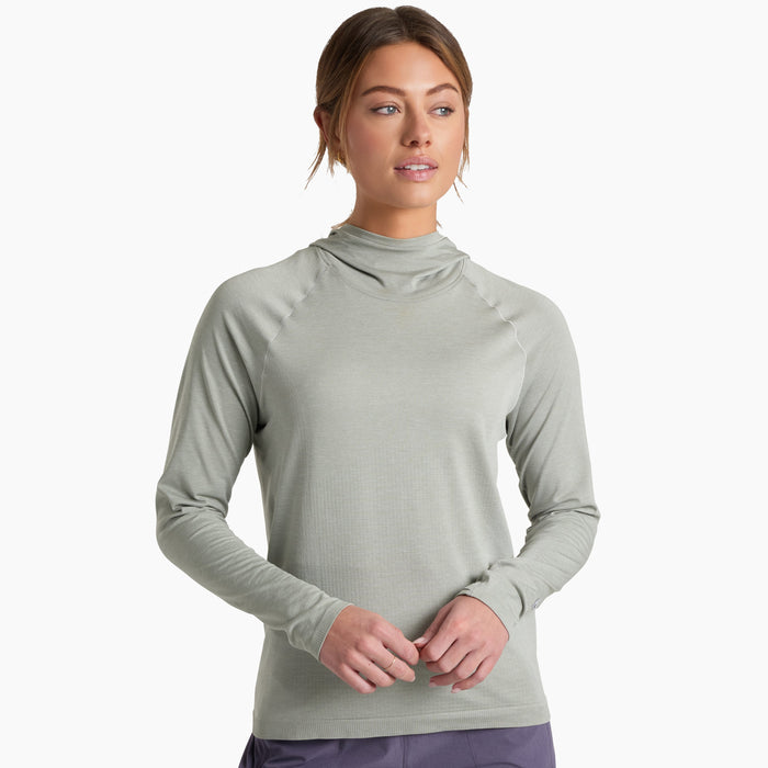 Kuhl Eclipser Women's Hoody mist - front view - The Climbing Shop