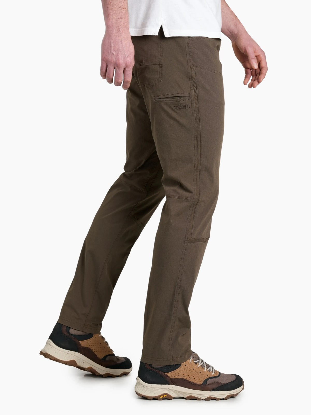 Kuhl Free Radikl Pant Vintage Green - side view - The Climbing Shop