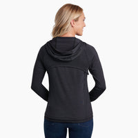 Kuhl Inspira Women's Full Zip Hoody Black - back view - The Climbing Shop