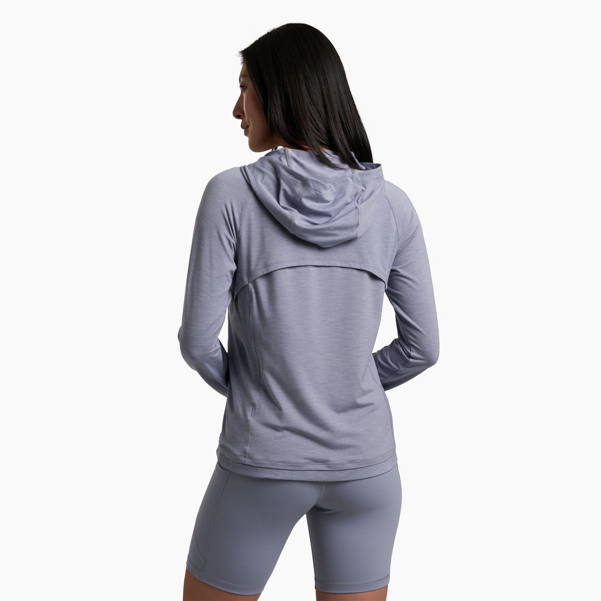 Kuhl Inspira Women's Full Zip Hoody Violet Haze - back view - The Climbing Shop