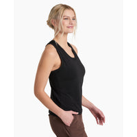 Kuhl Inspira Racr Women's Tank top Black - side view - The Climbing Shop