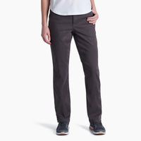 Kuhl Kultivatr Womens Straight Leg Pant Pavement - Front View - The Climbing Shop