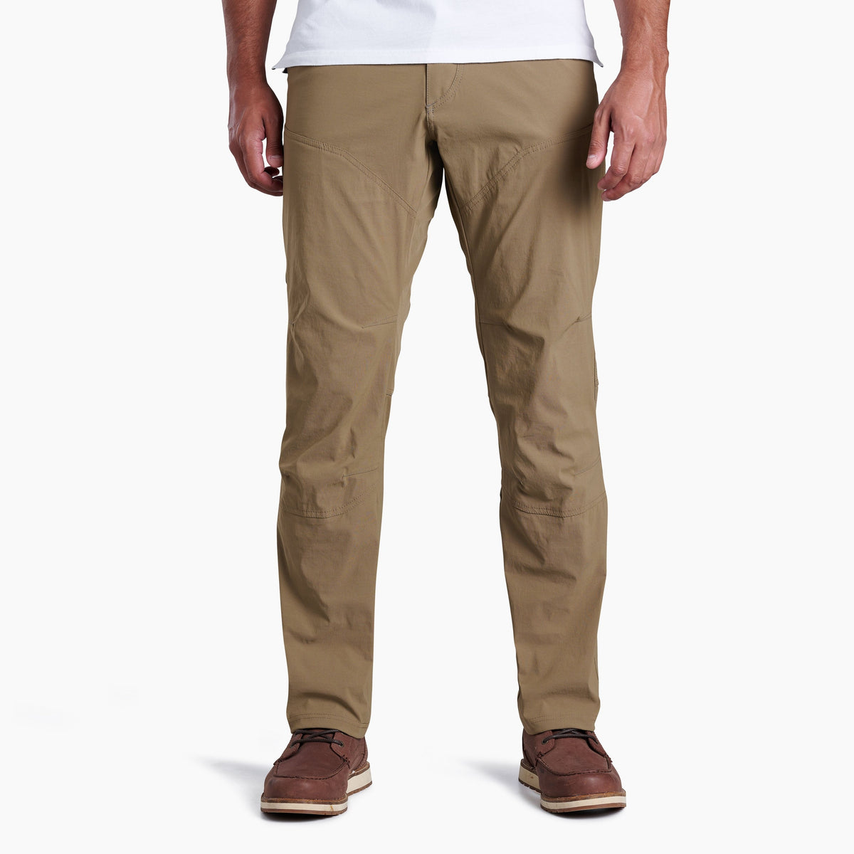 Kuhl Renegade Pant Buckskin Khaki - front view - The Climbing Shop