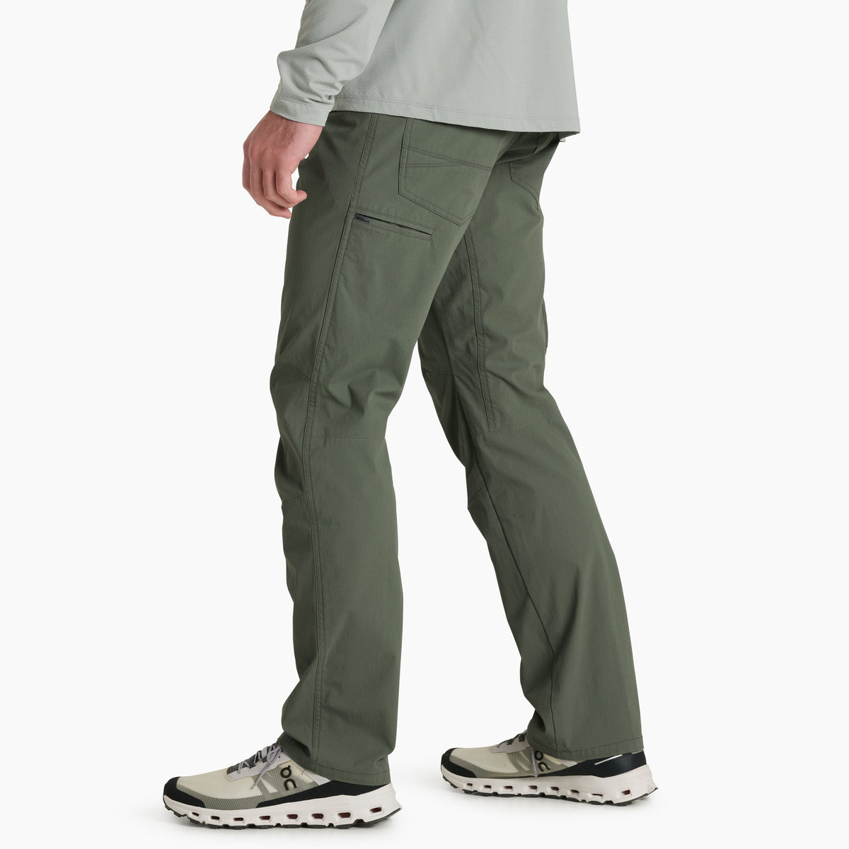 Kuhl Revolvr Pants Kastor Grey - side view - The Climbing Shop