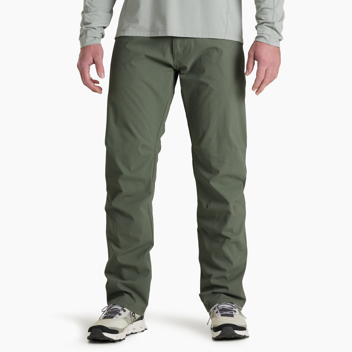 Kuhl Revolvr Pants Kastor Grey - front view - The Climbing Shop