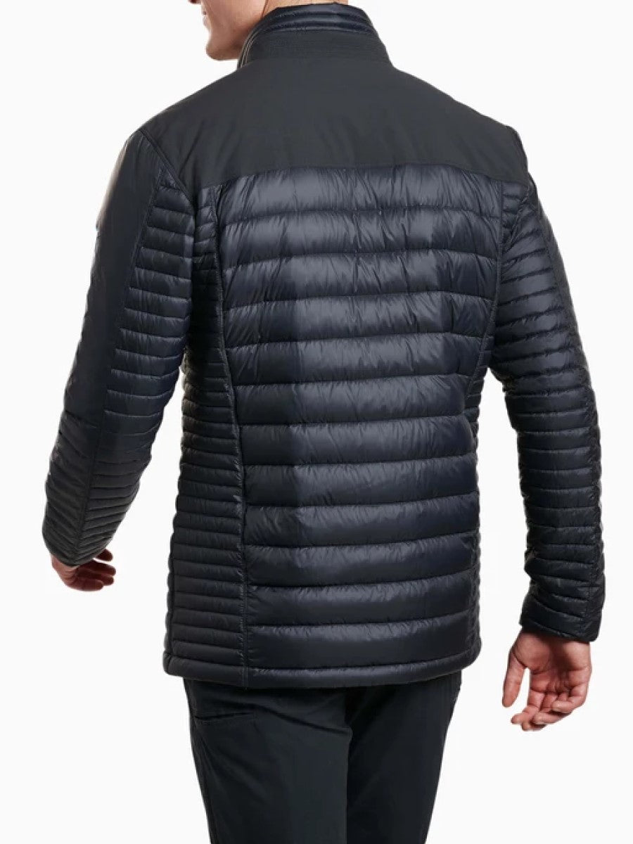 Kuhl Spyfire Down Jacket black - rear view - The Climbing Shop