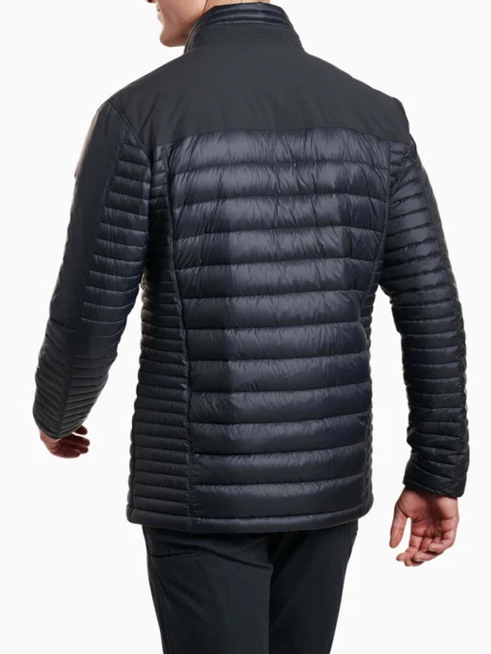 Kuhl Spyfire Down Jacket black - rear view - The Climbing Shop